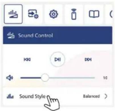 Sound Control KPI DHI DHI 10 Sound Style Balanced >