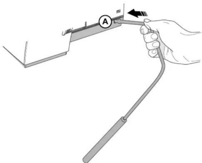 PFAFF Admire 3000 - Tilslutning af fodpedal og strømforsyning - 4