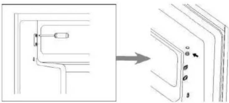 Frigor KSB105EW - For å reversere døren: - 5