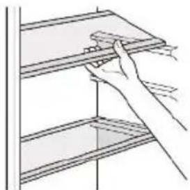 Frigor KFS260ES - Justerbare hylder: - 1