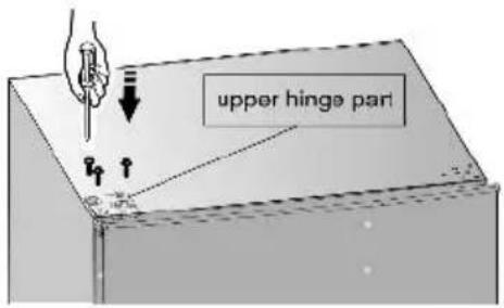 upper hinge part