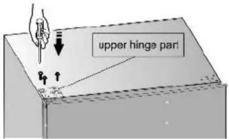 upper hinge part
