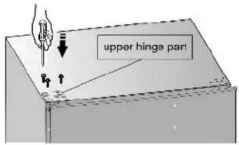 upper hinge part