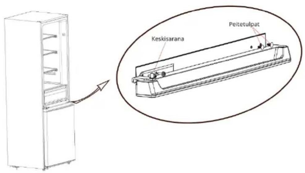 Ecotronic KF260NFX - Saranoinnin muuttaminen - 10
