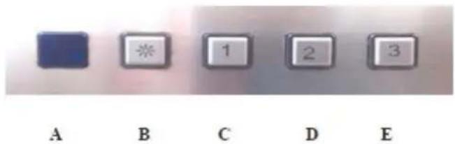 A B C D E