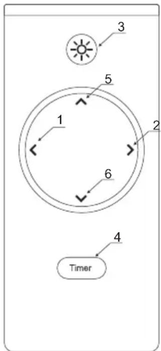 3 5 1 2 6 4 Timer