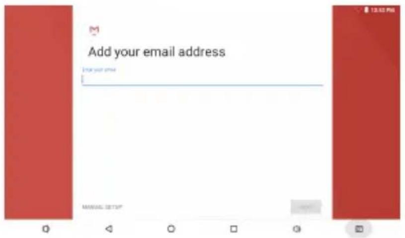 DENVER TAQ-70353K - Sådan sætter du en e-mail konto op - 1