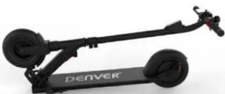 DENVER SEL-80125LI - Sammenfoldning af den elektriske scooter - 2