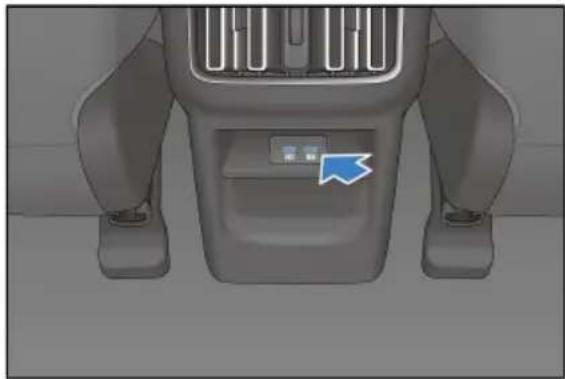 BYD SEAL U DM-i (2024) - USB-porter på første rad - 2