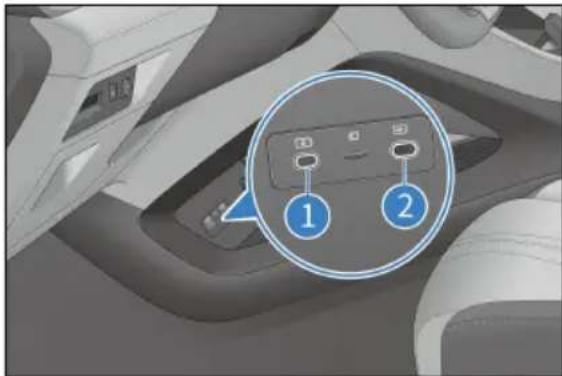 BYD SEAL U DM-i (2024) - USB-porter på første rad - 1