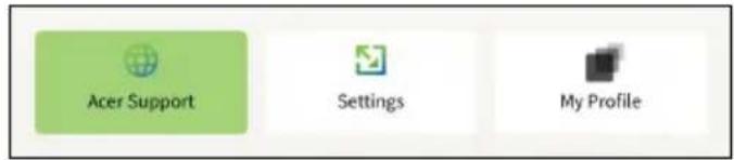 ACER Aspire Go 16 - Indstilling af Acer My Key-handling - 1