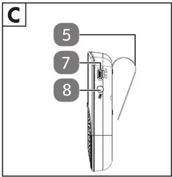 C 5 7 8