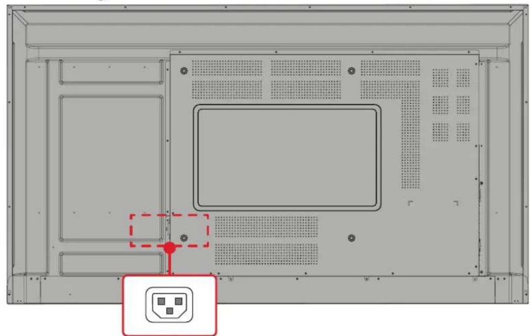 VIEWSONIC CDE75G3-1C - Strømtislutning - 1