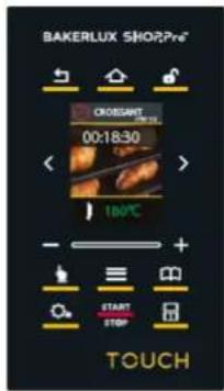 Unox BAKERLUX SHOP.Pro TOUCH XEFR-06EU-ETLV-MT - Ovnens menaprogrammer (Menu Programs) - 4