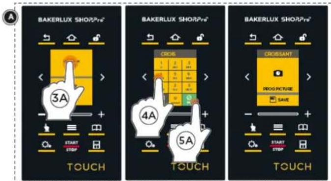Unox BAKERLUX SHOP.Pro TOUCH XEFR-06EU-ETLV-MT - Gemme hævningen og derefter starte programmet - 2