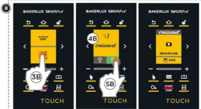 Unox BAKERLUX SHOP.Pro TOUCH XEFR-06EU-ETLV-MT - Gemme hævningen og derefter starte programmet - 3