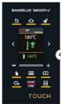 Unox BAKERLUX SHOP.Pro TOUCH XEFR-06EU-ETLV-MT - BAGER!!!! - 6