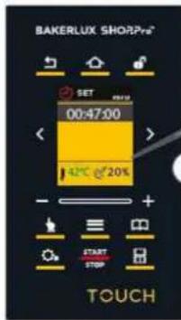 Unox BAKERLUX SHOP.Pro TOUCH XEFR-06EU-ETLV-MT - Gemme hævningen og derefter starte programmet - 14