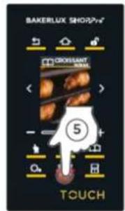 Unox BAKERLUX SHOP.Pro TOUCH XEFR-06EU-ETLV-MT - Hæveskabets programmenu (Menu programs) - 2