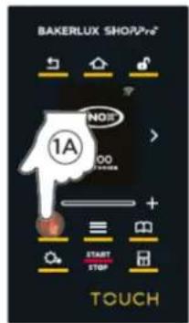 Unox BAKERLUX SHOP.Pro TOUCH XEFR-03EU-ETDP - INDSTILLING AF BAGEPARAMETRE - 8