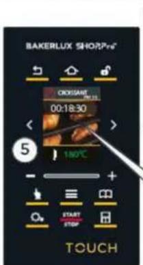 Unox BAKERLUX SHOP.Pro TOUCH XEFR-03EU-ETDP - BAGER!!!! - 8