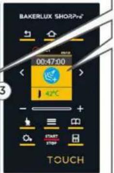 Unox BAKERLUX SHOP.Pro TOUCH XEFR-03EU-ETDP - Gemme hævningen og derefter starte programmet - 15