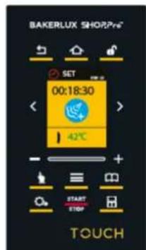 Unox BAKERLUX SHOP.Pro TOUCH XEFR-03EU-ETDP - AFSLUTTET HÄEVNING - 10