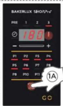 Unox BAKERLUX SHOP.Pro LED XEFR-06EU-ELRV - Direkte start af bageprogram - 2