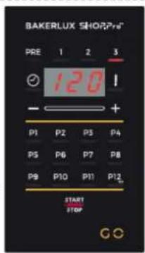 Unox BAKERLUX SHOP.Pro LED XEFR-06EU-ELRV - Direkte start af bageprogram - 3