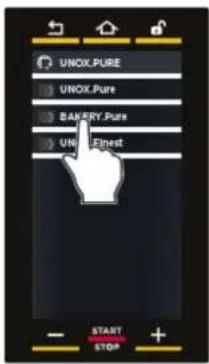 Unox BAKERLUX SHOP.Pro MASTER XEFR-03EU-EMRV-MT - ③ Aktivering af litertæller - 2