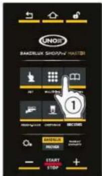 Unox BAKERLUX SHOP.Pro MASTER XEFR-03EU-EMRV-MT - Flere oplysninger: "Ny Menu" - 4