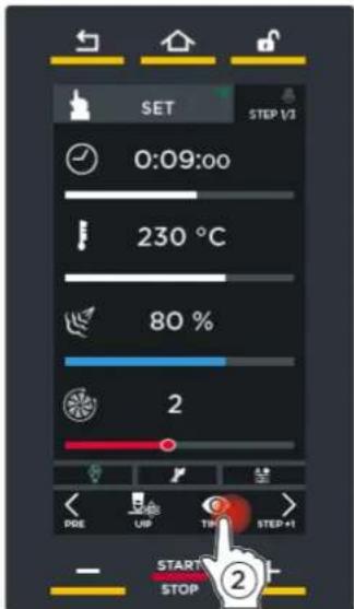 Unox BAKERLUX SHOP.Pro MASTER XEFR-03EU-EMRV-MT - Visning under bagningen: - 4