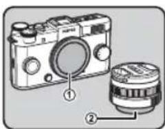 RICOH Q-S1 - ストラップの取り付け レンズの取 - 2