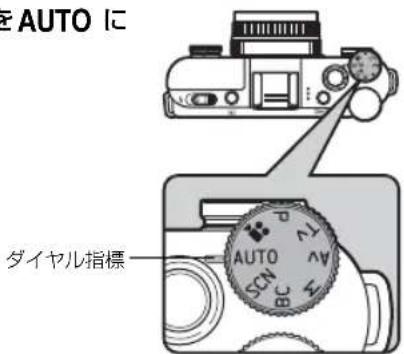 をAUTOに ダイヤル指標 AUTO SCN BC 71 A A