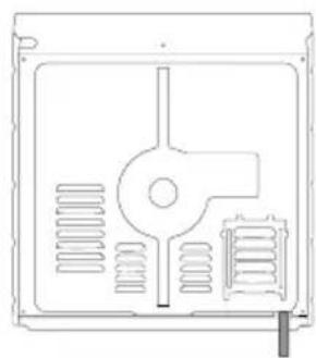 SMEG SFP67C1TPO - Placering af forsyningskablet - 1