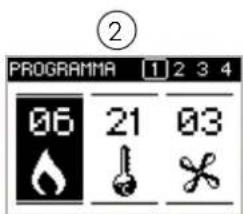 PROGRAMMA [1] 2 3 4 06 21 03