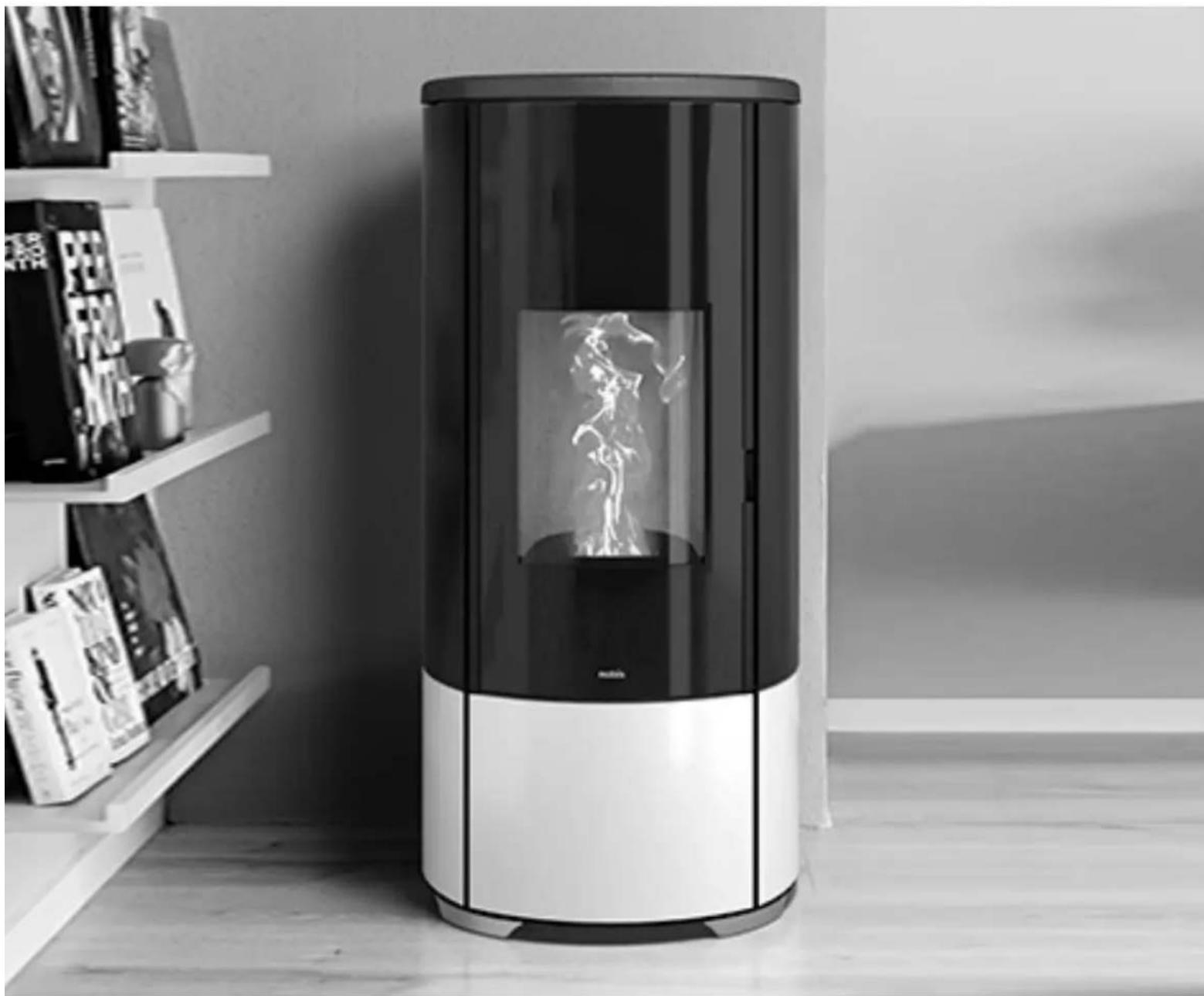 Ecoteck A8 V/C ROUND - ECOTCK -fremtidens pilleovne - 1