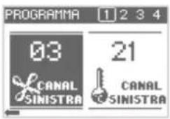PROGRAMMA 03 CANAL SINISTRA 21 CANAL SINISTRA