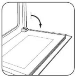 ZANUSSI ZCE662NW - Rengjøring av stekeovnsdøren - 3