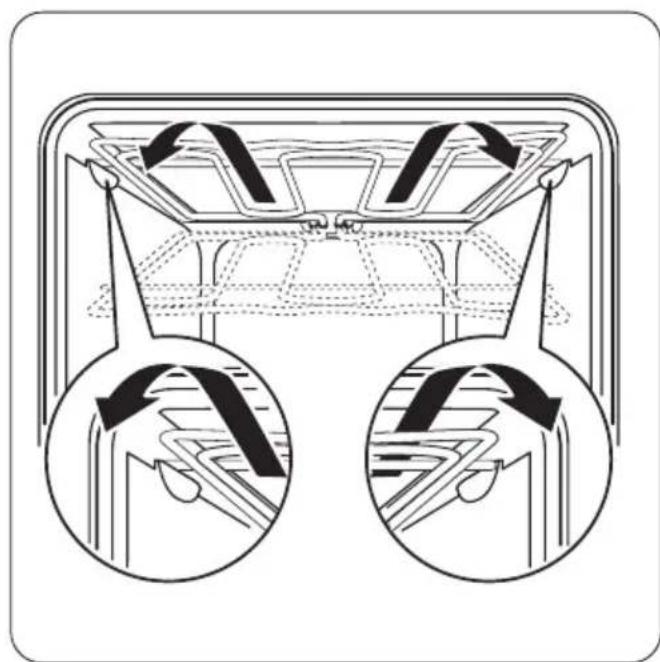ZANUSSI ZCE662NW - Vippe varmelegemet ned - 1