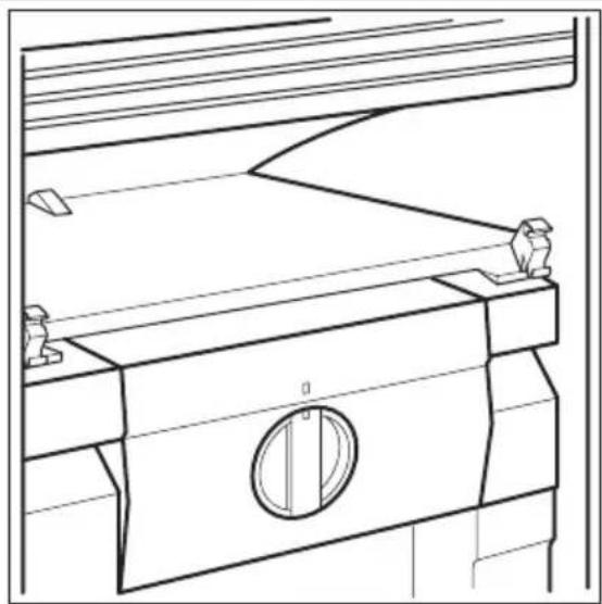 ELECTROLUX EUF2944IOX - Hyllen over ismaskinen - 1