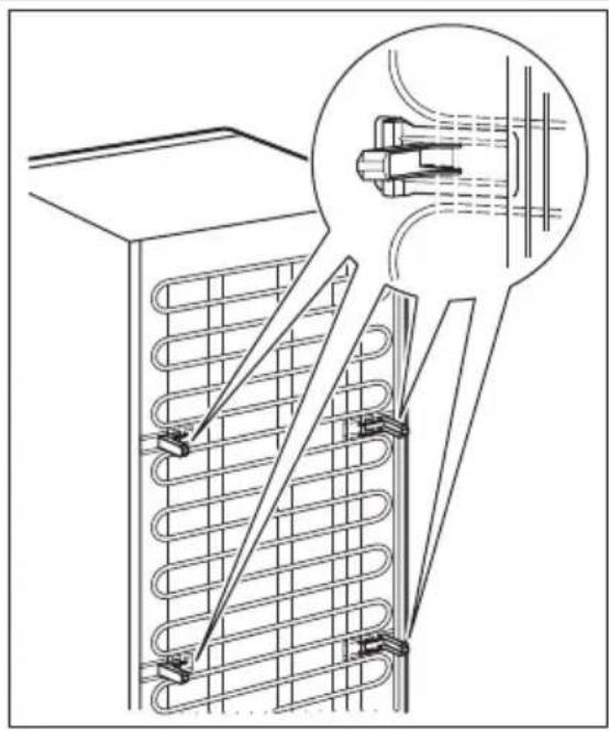 ELECTROLUX EUF2944IOX - Avstandsstykker bak - 1