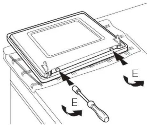 ELECTROLUX EKC60007W - Rengöring mellan glaspanelerna - 2