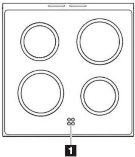 ELECTROLUX EKC60007W - Kogesektion - samlet oversigt - 1