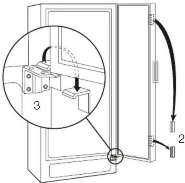 ELECTROLUX EUF29203W - Fjerne transportsikringene - 1