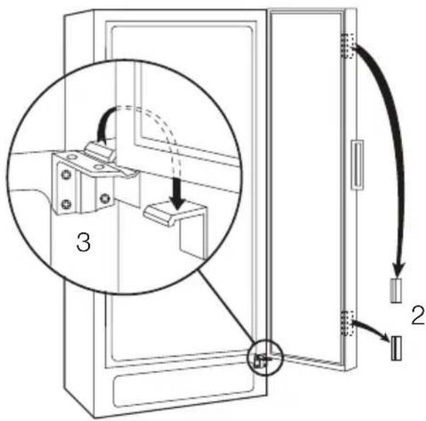 ELECTROLUX EUF29203W - Kuljetustukien irrottaminen - 1