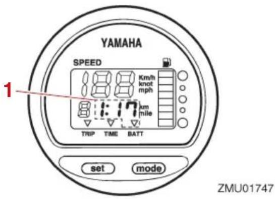 YAMAHA F30 (2026) - Advarselslampe for lav batterispænding - 1