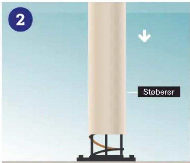 Biltema 86-8621 - BETONST∅BNING AF S∅JLEFORMET FUNDAMENT - 6