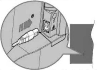 DAEWOO 32DM64HA - Bei Verwendung der Wandhalterung - 2