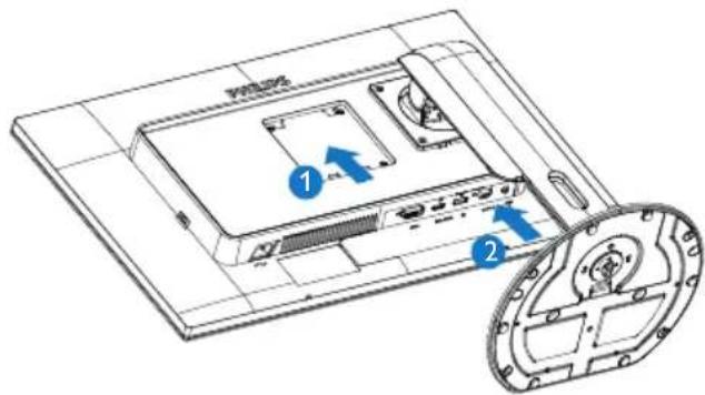 PHILIPS S-line 272S4LPJCB - Installation af stander - 2